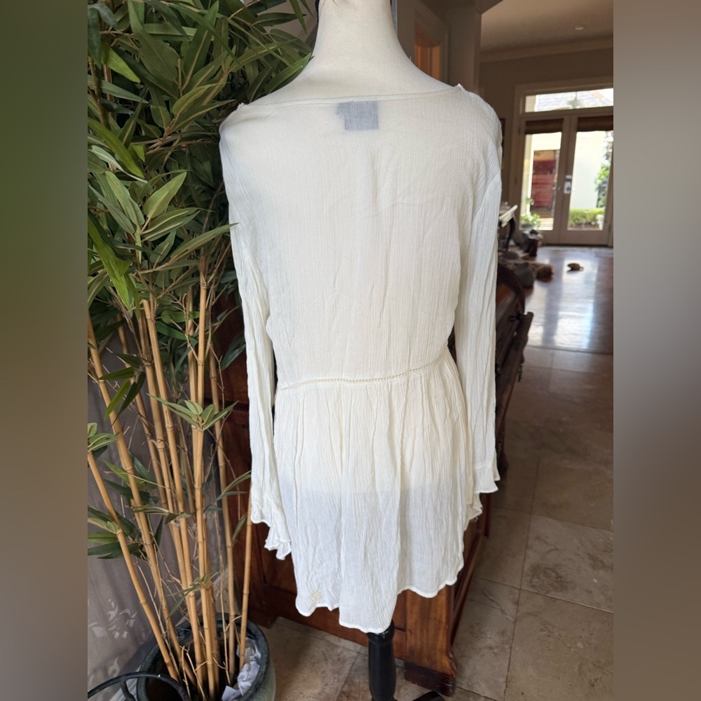 CLICHE’ boutique lady size large 100% cotton blouse, new embroidered - Picture 10 of 14